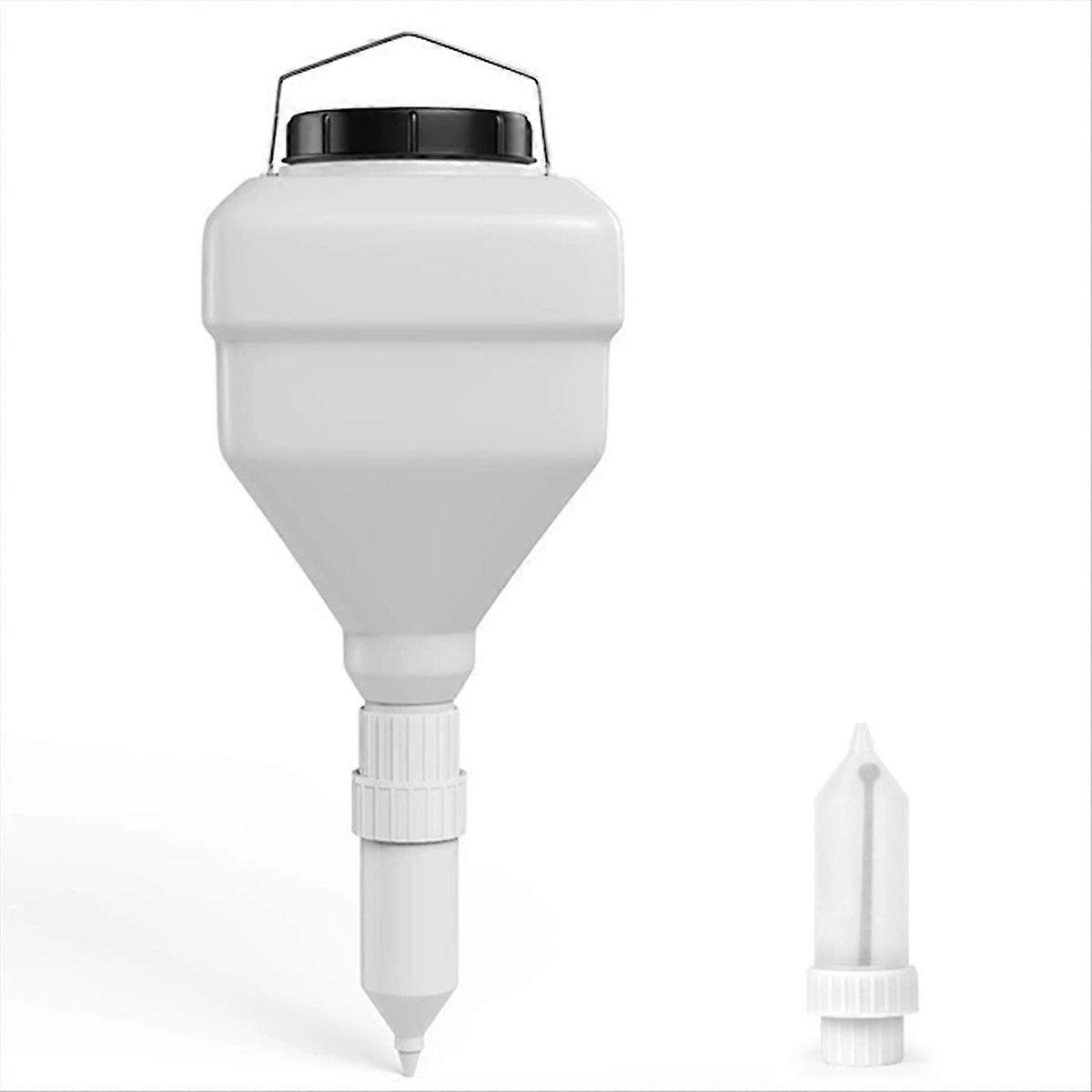 3.5L Square Bottle&Dispenser Nozzles Large Diameter Sauce Squeeze Bottle Hanging Condiment Squeeze