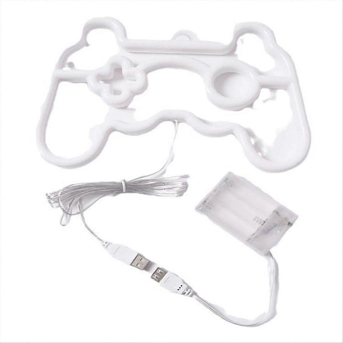 Neonskylt Gamepad Neonskylt LED Neonljus USB-driven för sovrum