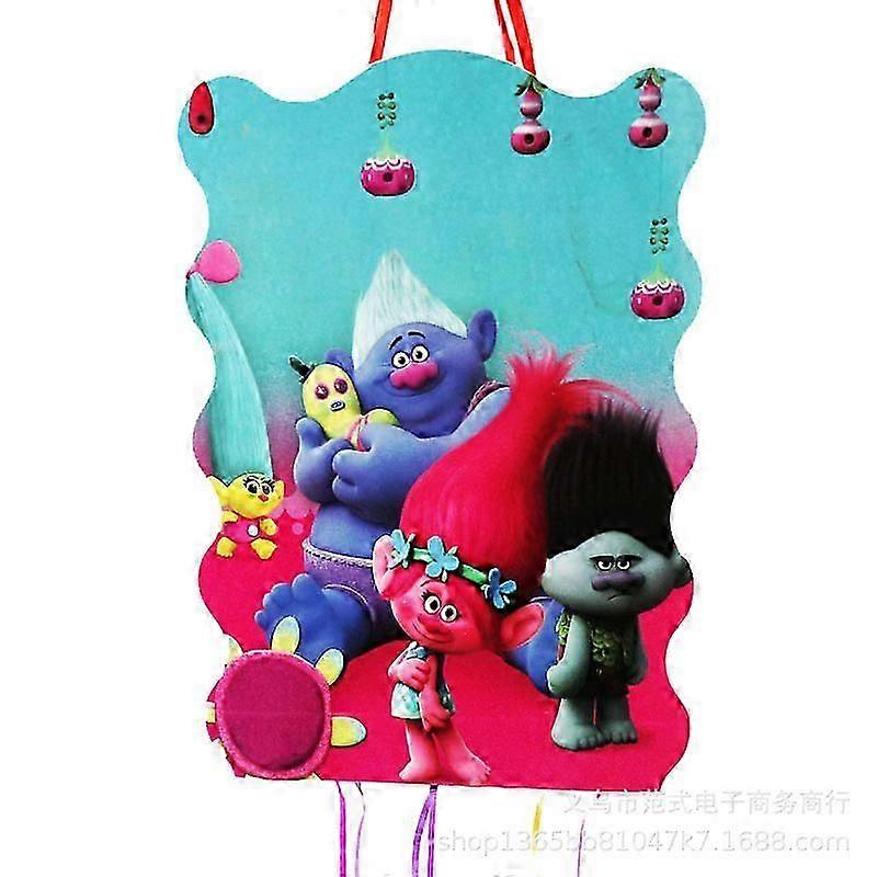 Cartoon Party Pinata Birthday Decoration Creative Gift Stitch Princess Superhero Party Supplies
