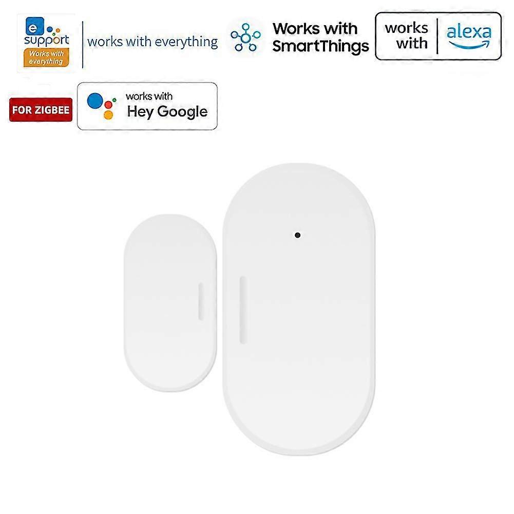 ZigBee Smart Window Door Gate Sensor Detector Security Alarm for Alexa Google