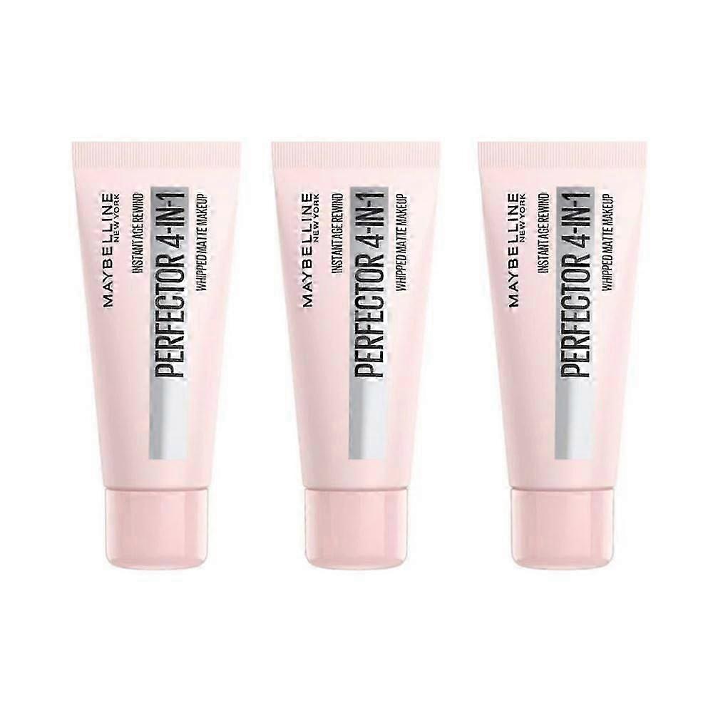3 x Instant Anti Age Perfector 4-in-1 Whipped Matte Makeup -