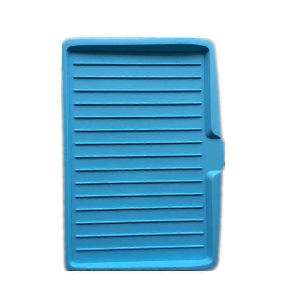 Jygee wps Kitchen Plastic Dish Drainer Tray Large Sink Drying Rack Storage Rack Organizer Kitchenware blue