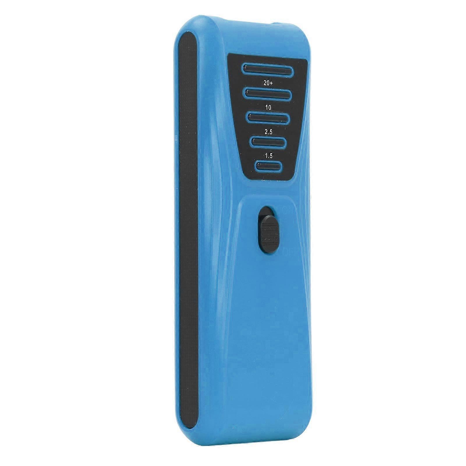 Magnetic Field Detector 5 Colorful LED Indicators Electromagnetic Field Radiation Tester EMF Meter Blue