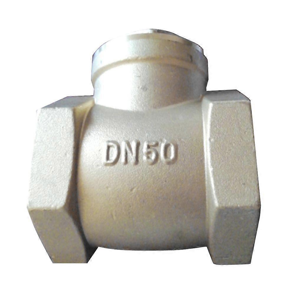dn50-2inch horizontal female thread brass single check valve