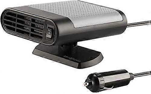 Car Heater, 12V 150W Portable Heater with 2 in 1 Heating and Cooling for Fast Heating, Defrosting and Defogging, Windshield Fan