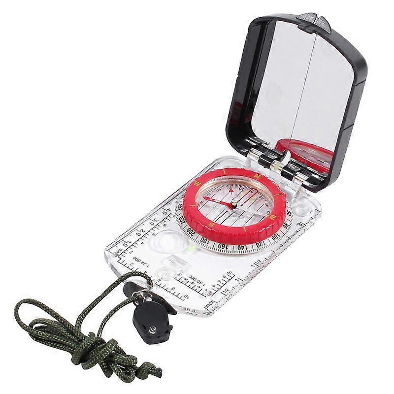 Orienteering Map Compass -sighting Mirror Compass with Adjustable Declination,clinometer and Led Lig -HK1106