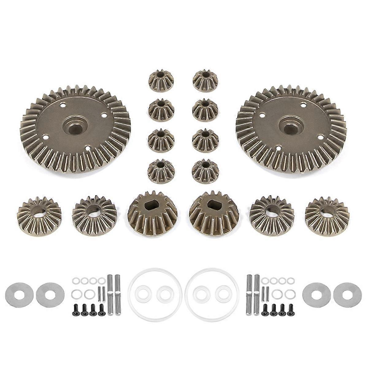 RC Car Upgrade Front Rear Differential Gear Kit 22049 for Tamiya 39T XV02 TT02 MB01 BT01 XM01 RC Car