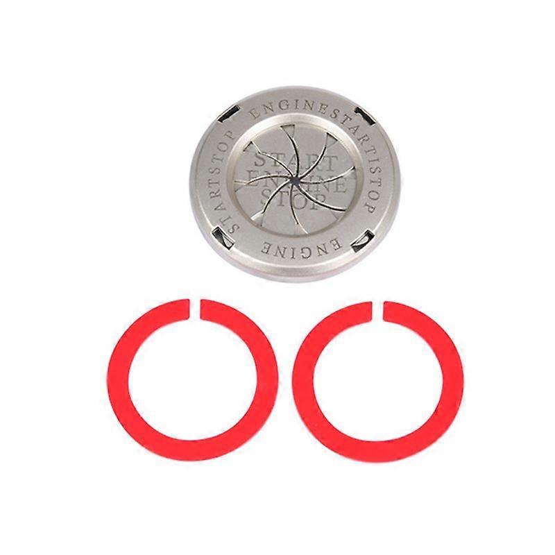 Motorcycle Start Switch Button Cover Protective Cover for Super Lite Pro 1200R TSX TS1200R TC (Silve