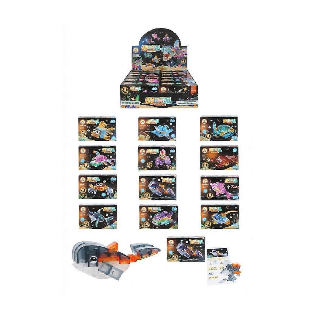 Κιτ κρυστάλλων Sea Life Blocks με διάφορα ζώα