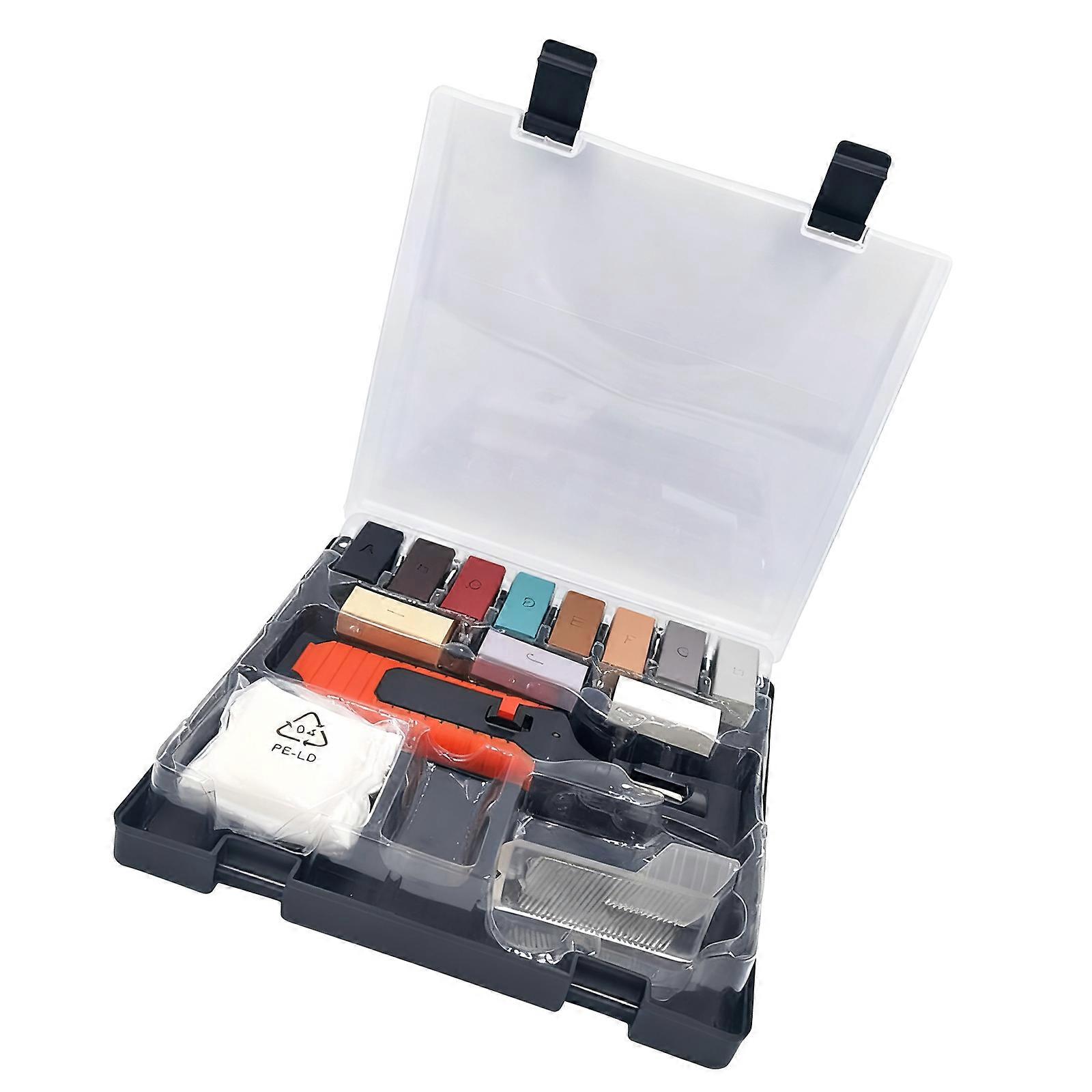 Instants Tile Damage Correction Set Battery Powered Wax Heater 11 Color Stick Complete Restoration Tool Included Multicolor