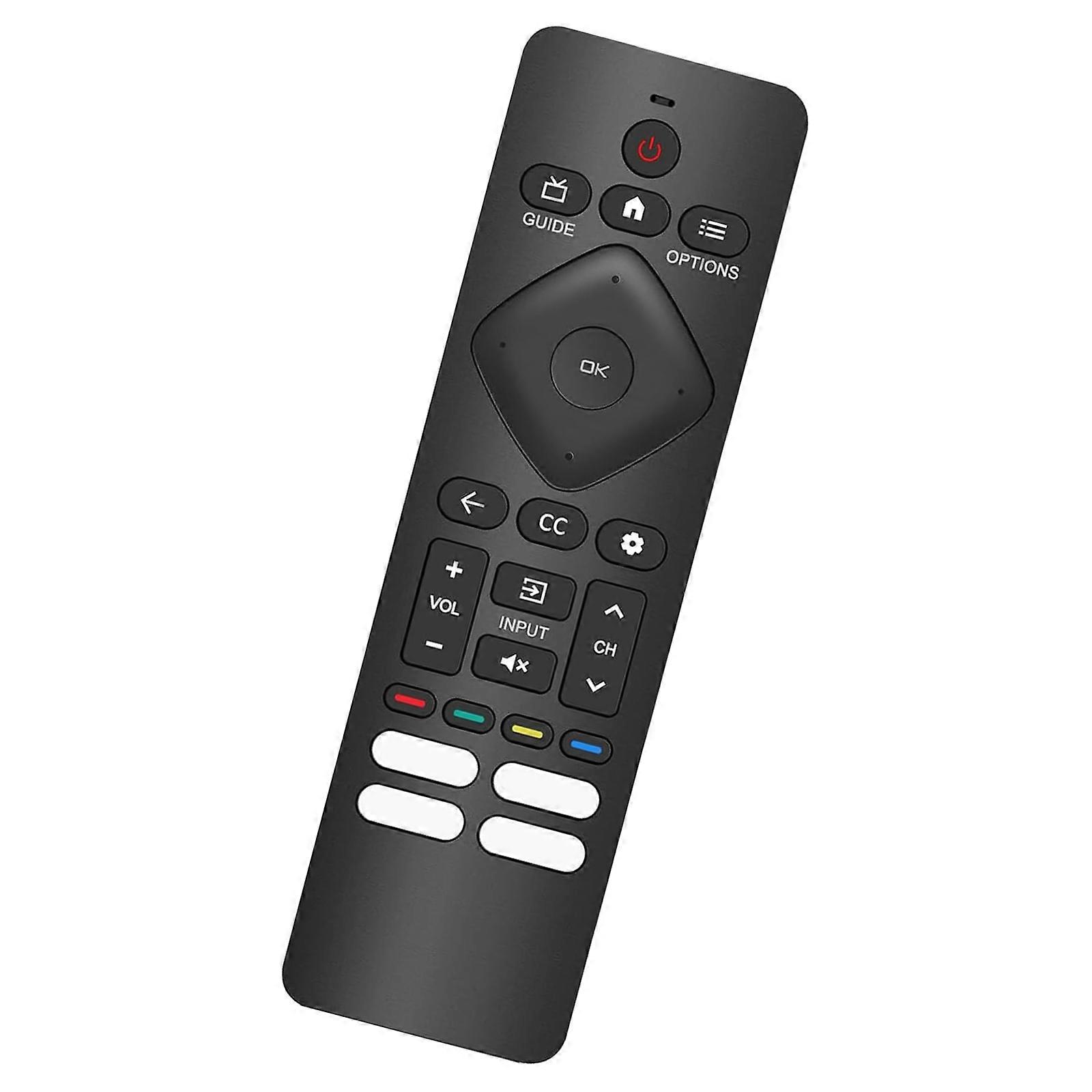 Universally Replacement Remote Control For 50PUL7672/F7 75PUL7552/F7 Intelligent TVs No Setups Required With Multiple Hotkeys Multicolor