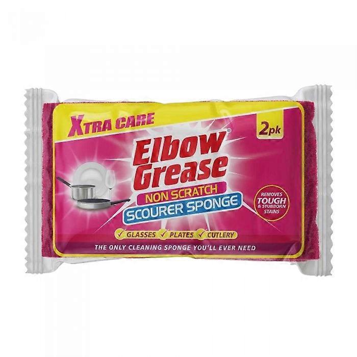Elbow Grease Anti-Scratch Sponge Scourer (Pack of 2)