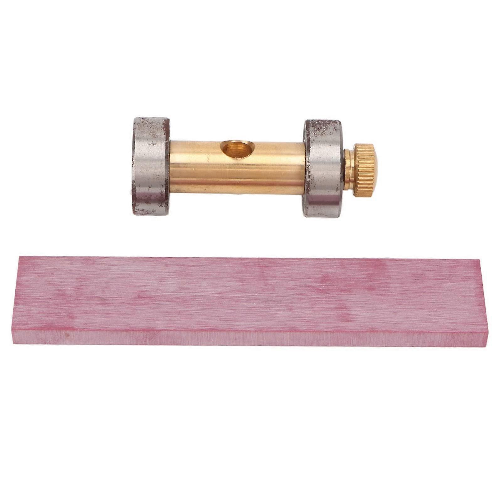 Compact 3000 Grit Sharpening Stone Set For Watches Featuring Sturdy Copper Stand And Portable Design Multicolor