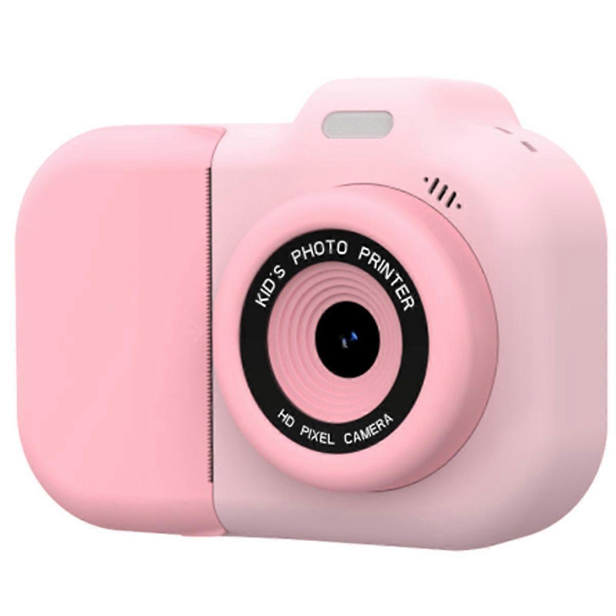 Instant Print Camera for Kids 1080P Dual Lens A