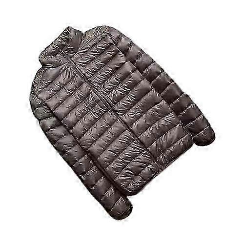 Doudoune légère pour homme - Manteau d'automne-hiver ultra-fin à capuche