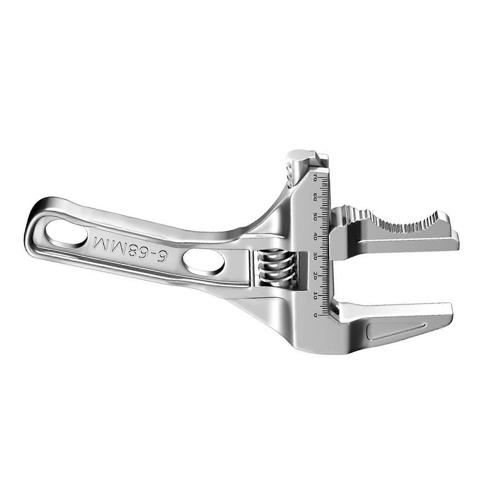 Sink Faucet Wrench Plumbing Repair Tool Handle Double Use Large Open End Wrench Spanner Tool Installer Wrench Multicolor