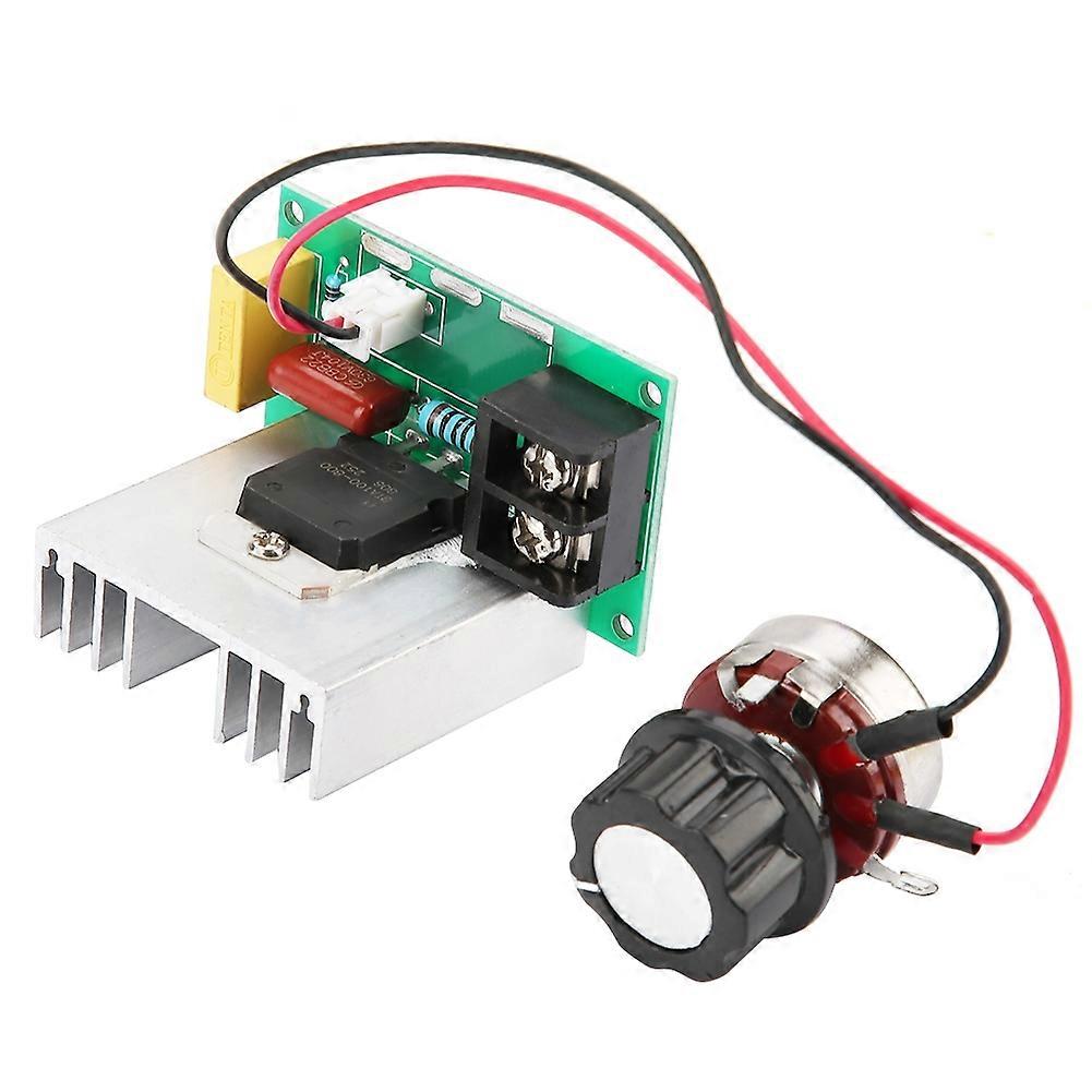 Electronic AC 0-220V 8000W AC Motor Speed Controller High Power Voltage Regulator