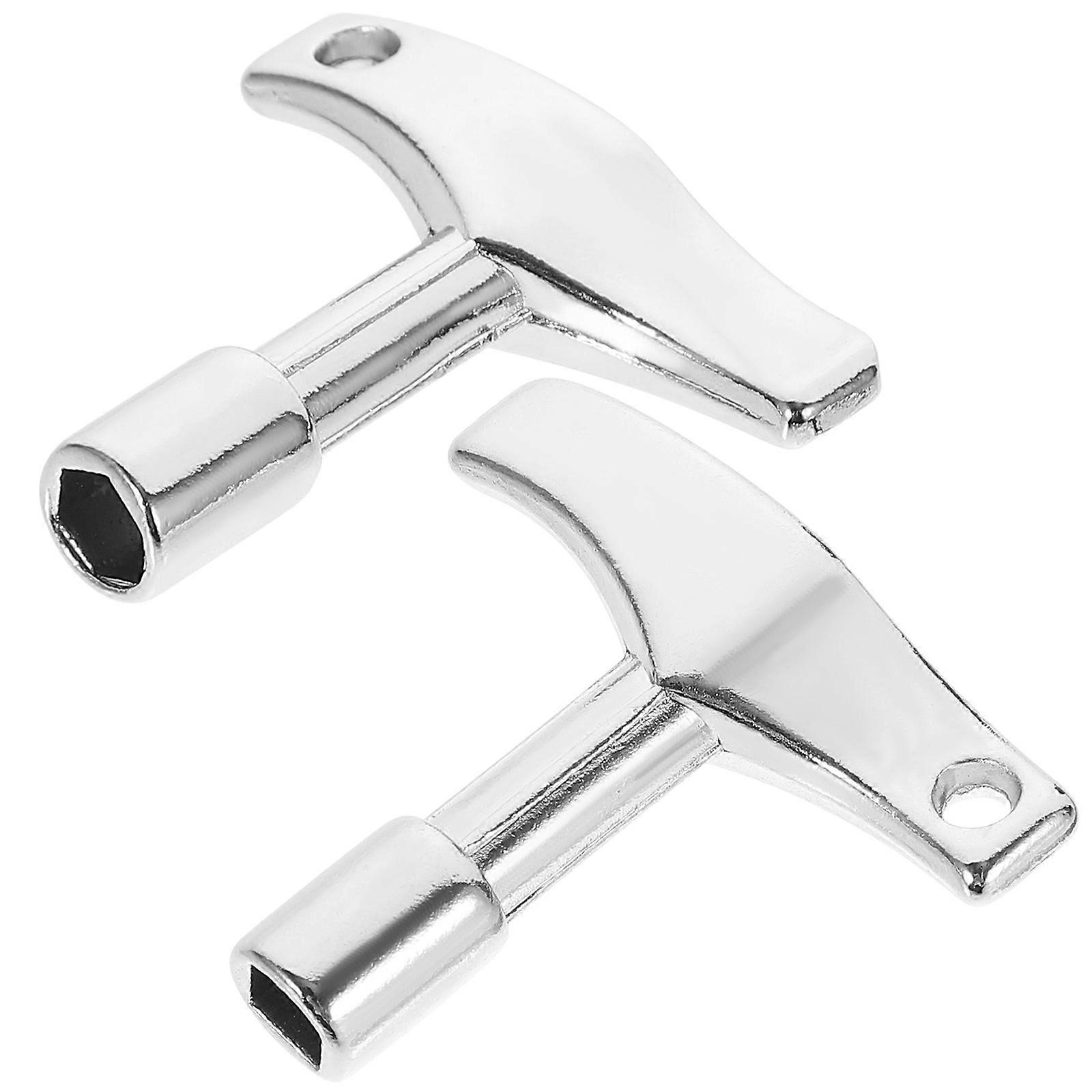 2pcs Drum Keys Zinc Alloy Tuning Keys Drum Professional Drum Keys Portable Drum Tools