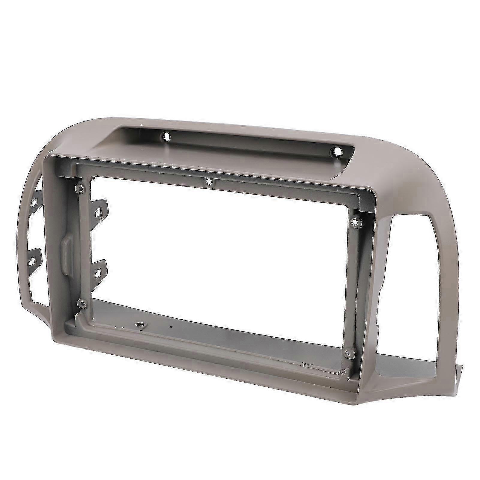 w Navigation Panel Frame 9in 2Din Stylish Car Radio Stereo Dash Panel Trim Repl...