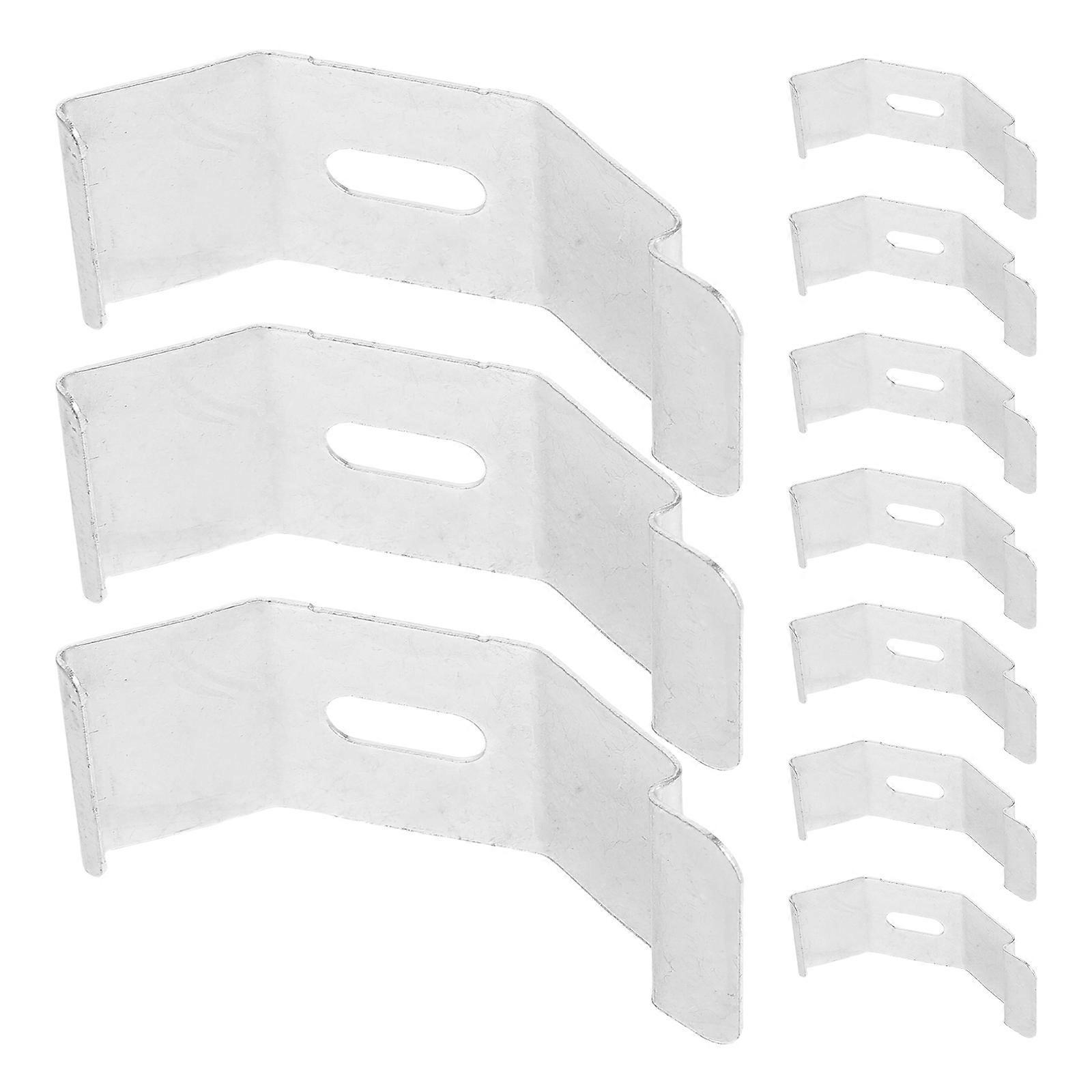 Roman Blind Mounting Brackets 10Pcs For Easy Replacement In Home Office Color With Quick Installation