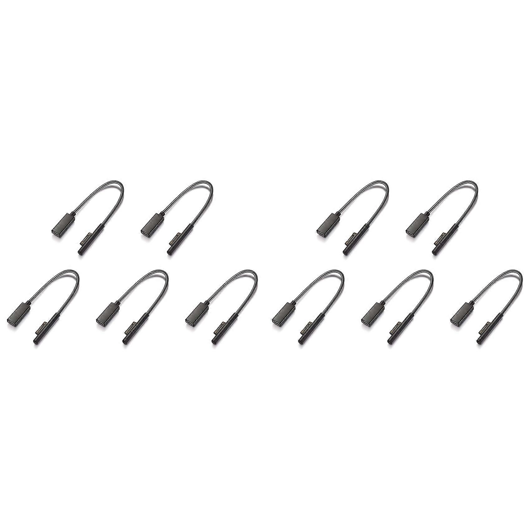10X Surface Connect to USB-C Charging Cable Compatible for Surface Pro7 Go2 Pro6 5/4/3 Laptop1/2/3 & Surface Book