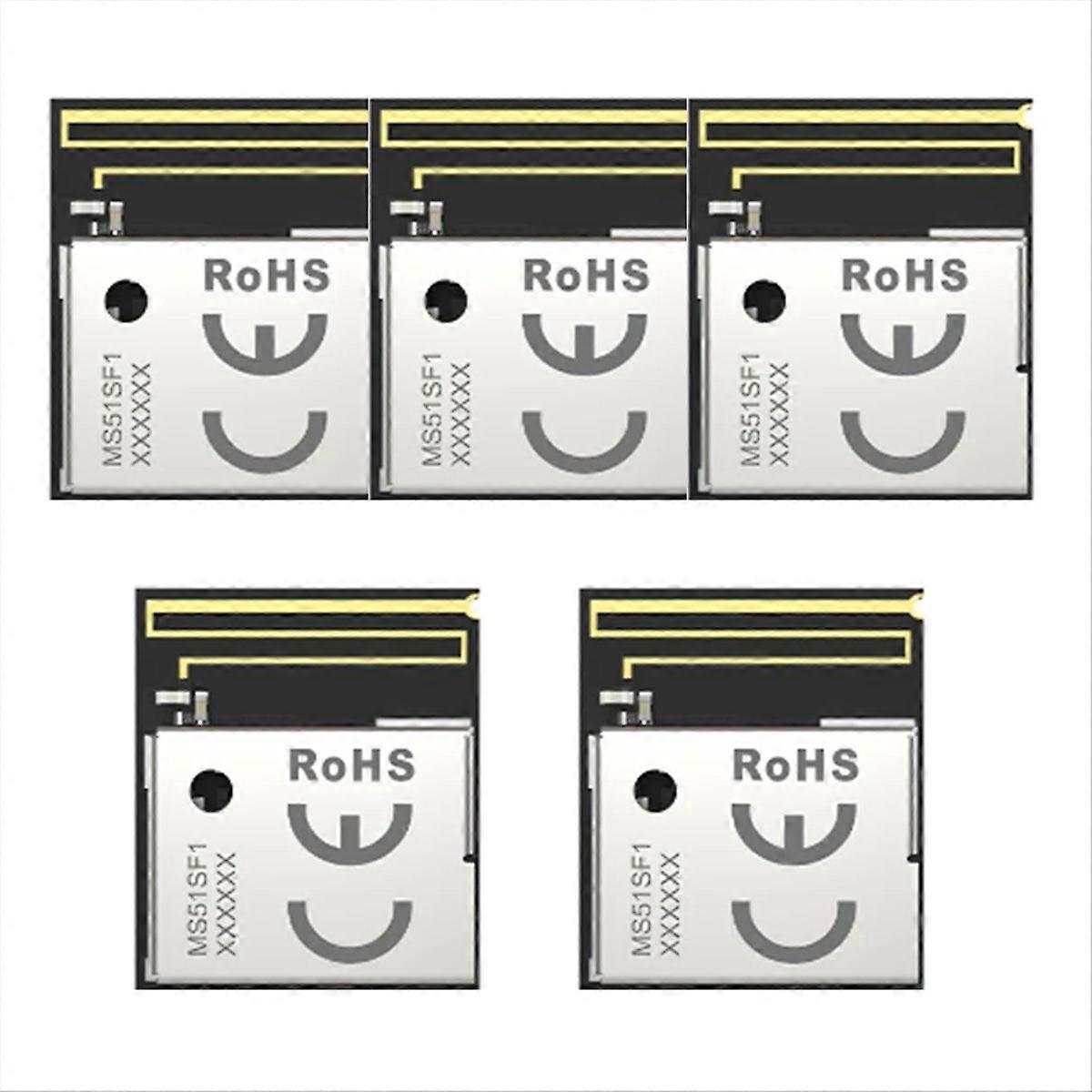 5 PCS Tiny Bluetooth Module Low Consumption Bluetooth 5.2 MS51SF11