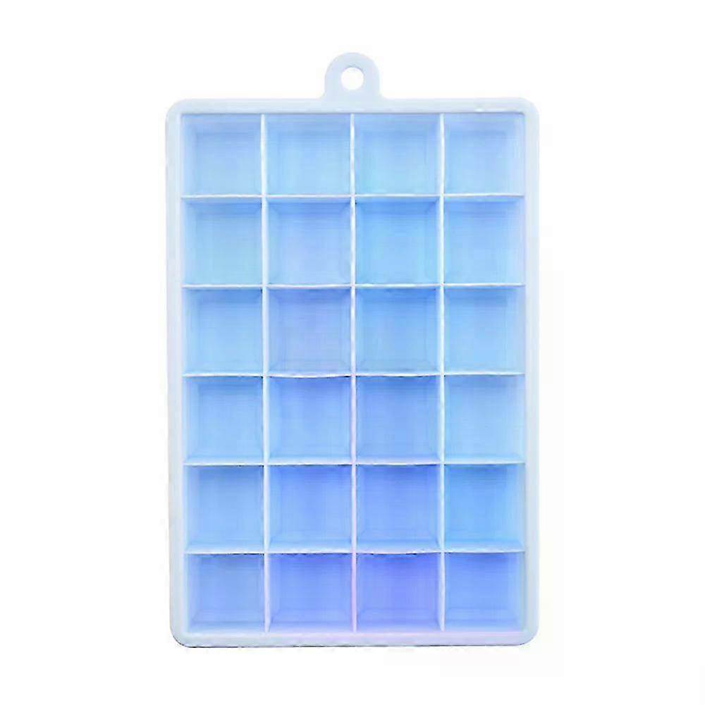 Silicone Ice Grid Square Mold DIY 24 Grid Large Capacity Quick-frozen Ice Making Artifact Summer Camping Home Tool