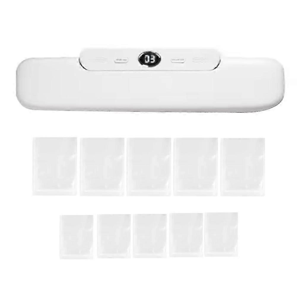 Vacuum Sealer Packaging Machine with Free 10pcs Vacuum Plug A