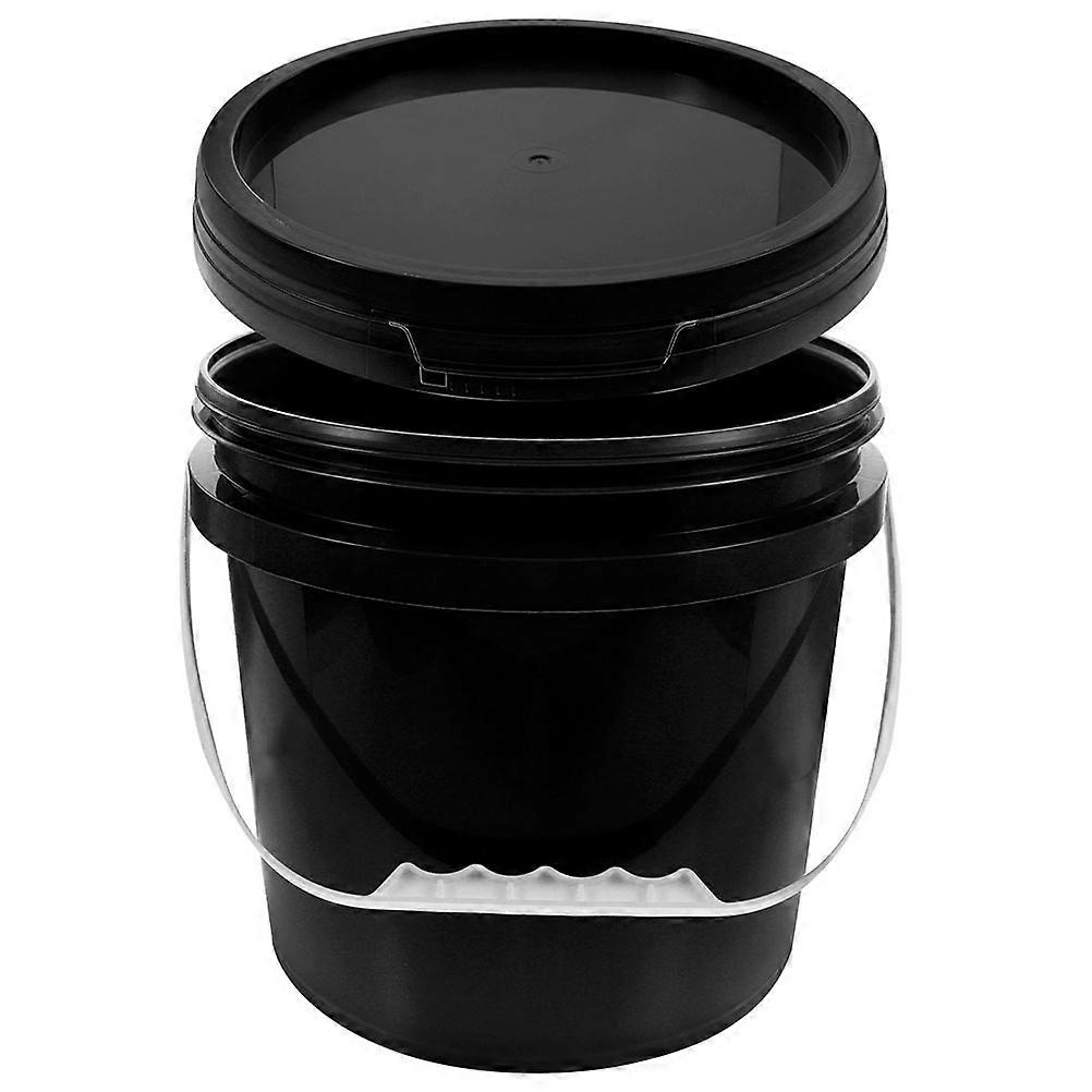 Food Grade Sealed Bucket Plastic Paint Bucket with Handle for Storage Use 10L