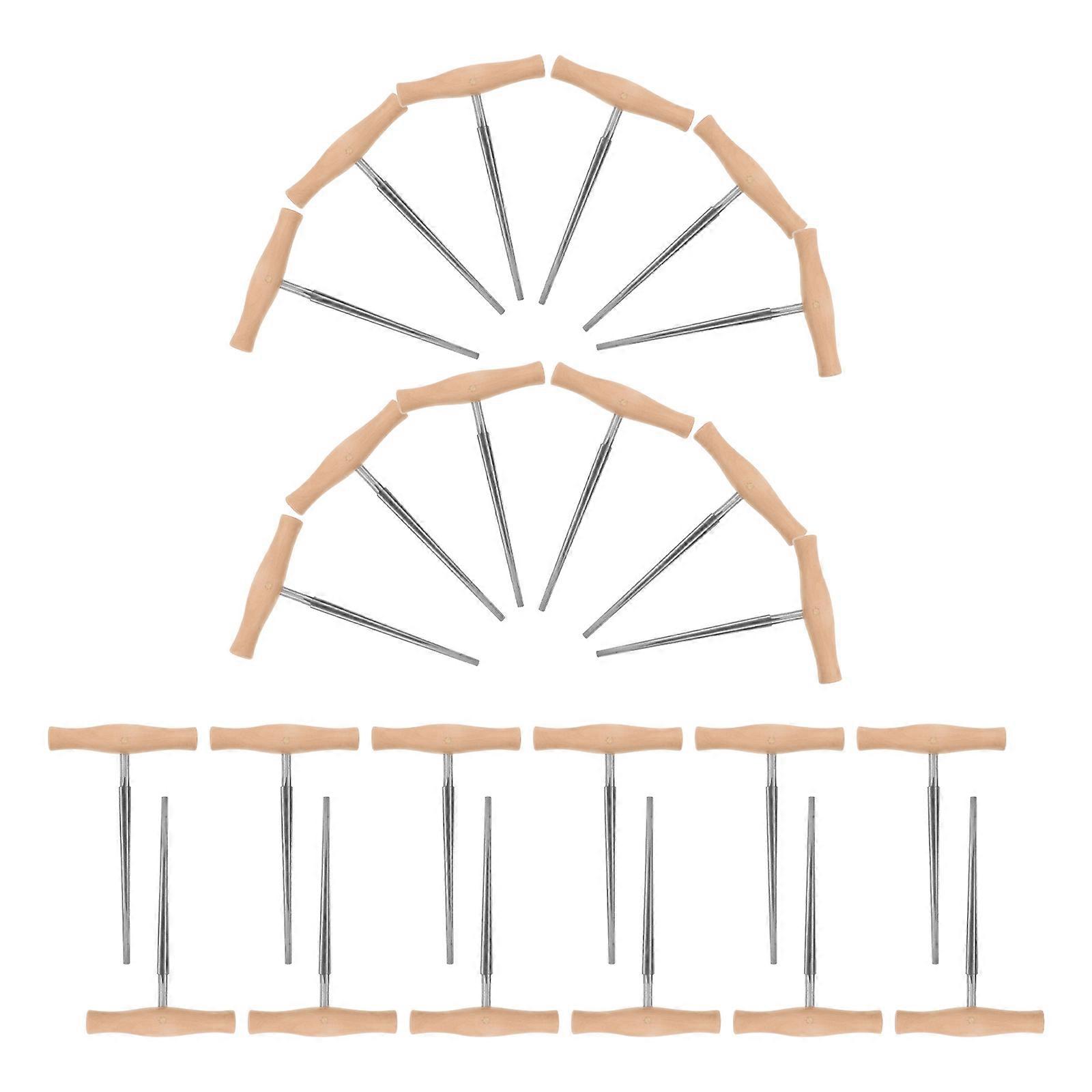 Violin Peg Hole with Tapered Reaming Tool 96Pcs for Luthiers