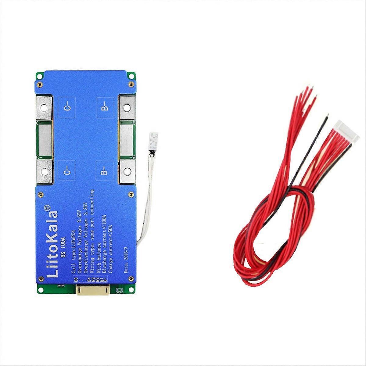  8S-24V 100A LiFePO4 Battery Management System