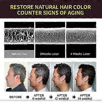Hair Color Shampoo,Hair Dye Shampoo 3 in1 for Gray Hair, Herbal Black Hair Dye Shampoo for Men Grey Coverage (Black)