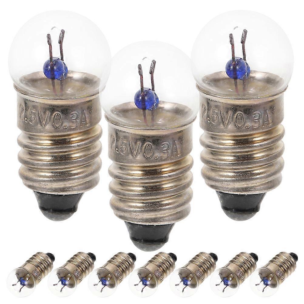 Small Light Bulbs Screw Base for Circuit Testing 50Pcs Incandescent Lamps