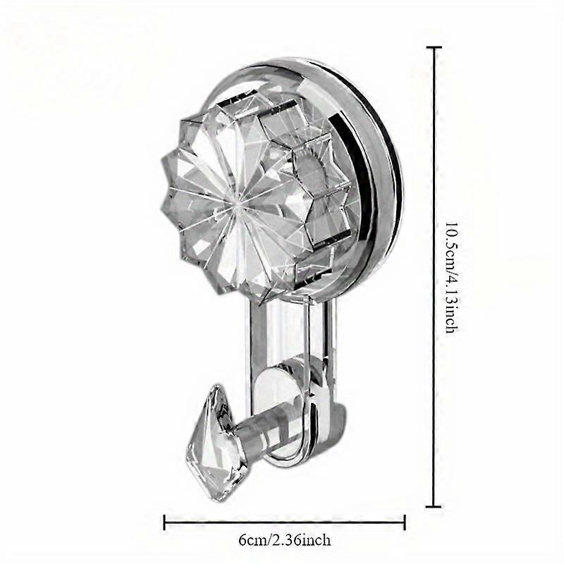 Suction Cup Hooks, Heavy Duty Vacuum Suction Cups with Hooks Removable Reusable Bathroom Suction Hooks for Tile Wall. wall hooks