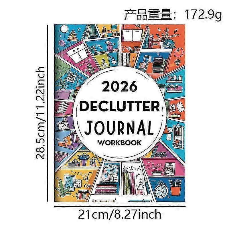 Declutter Planner 2026: Weekly and Monthly Simple Prompts to Declutter Your Home, Organize Your Mind and Schedule | Full Color
