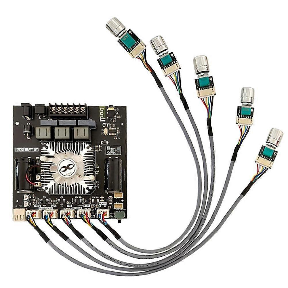 HT21 2G HiFi Bluetooth 2.1 Channel Power Audio Subwoofer Amplifier Board 160Wx2220W TDA7498E Easy Install