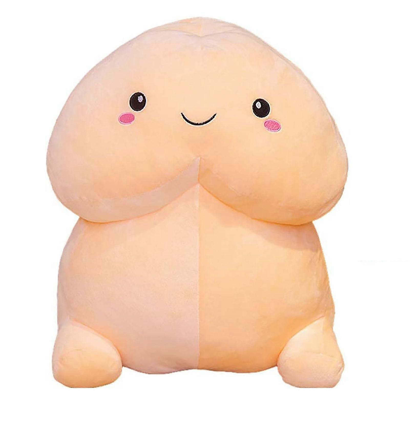 Funny Plush Pillow for Couples with Whimsical Simulation Design, Hilarious Gag Gift, 20cm