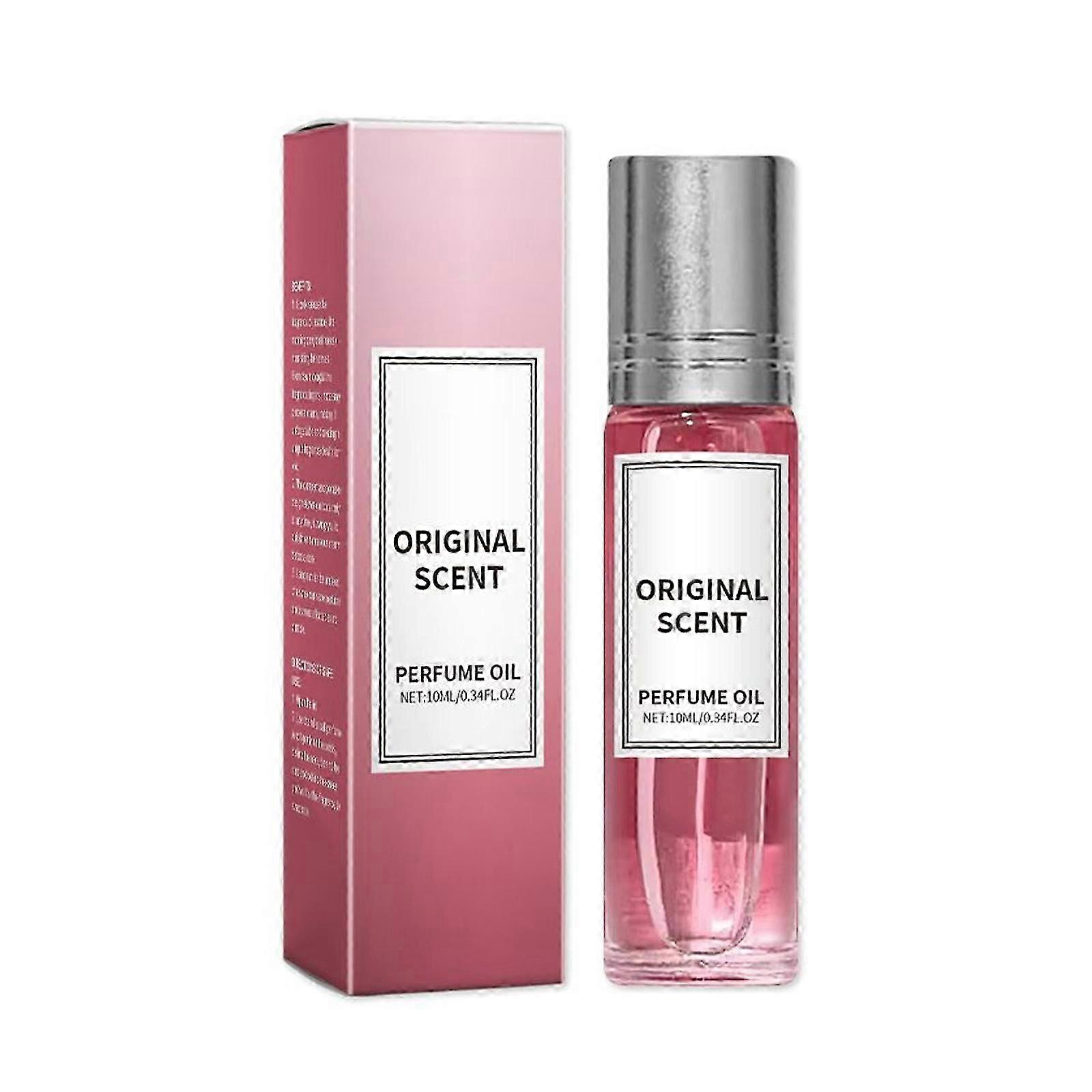 Pink Jasmine Roll-On Perfume - Long-Lasting, Portable, Mood-Boosting Fragrance