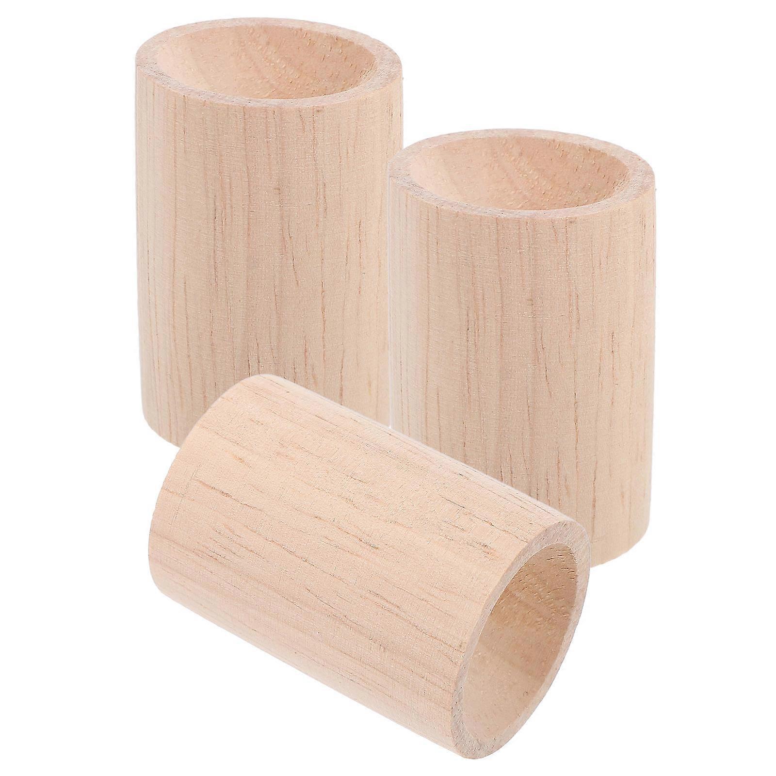 Wood Aroma Diffuser for Essential Oils Safe Natural Material Home Use Light Yellow Compact Size