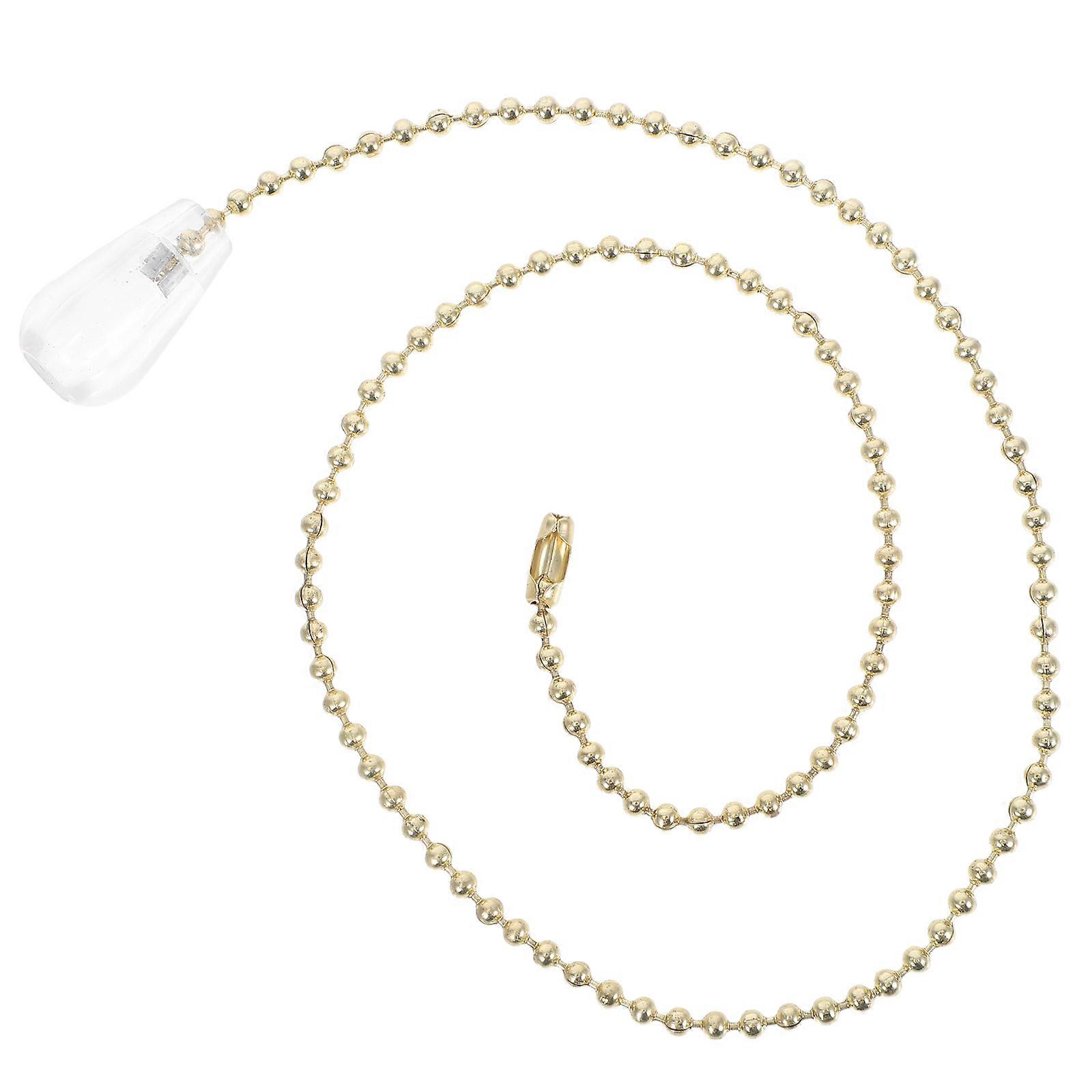 Transparent Pendant Pull Chain for Lights Offering Stylish Fan Control