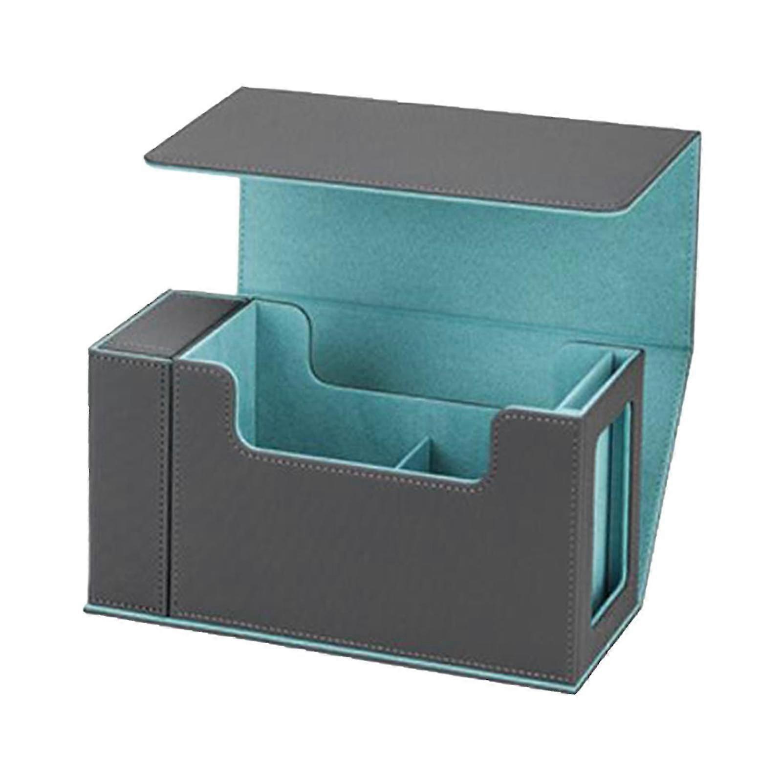 Card Game Storage Box Protective Lightweight Holder Card Gathering Deck Case Orange