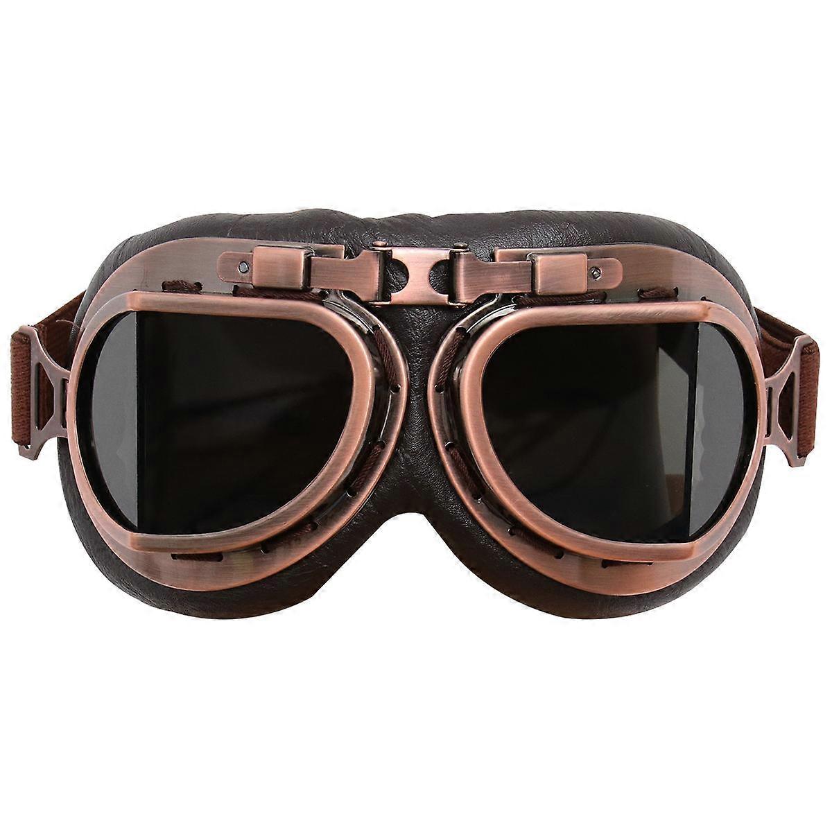 Motor Riding Goggles Windproof Protective Glasses for Outdoor Use 2Pcs