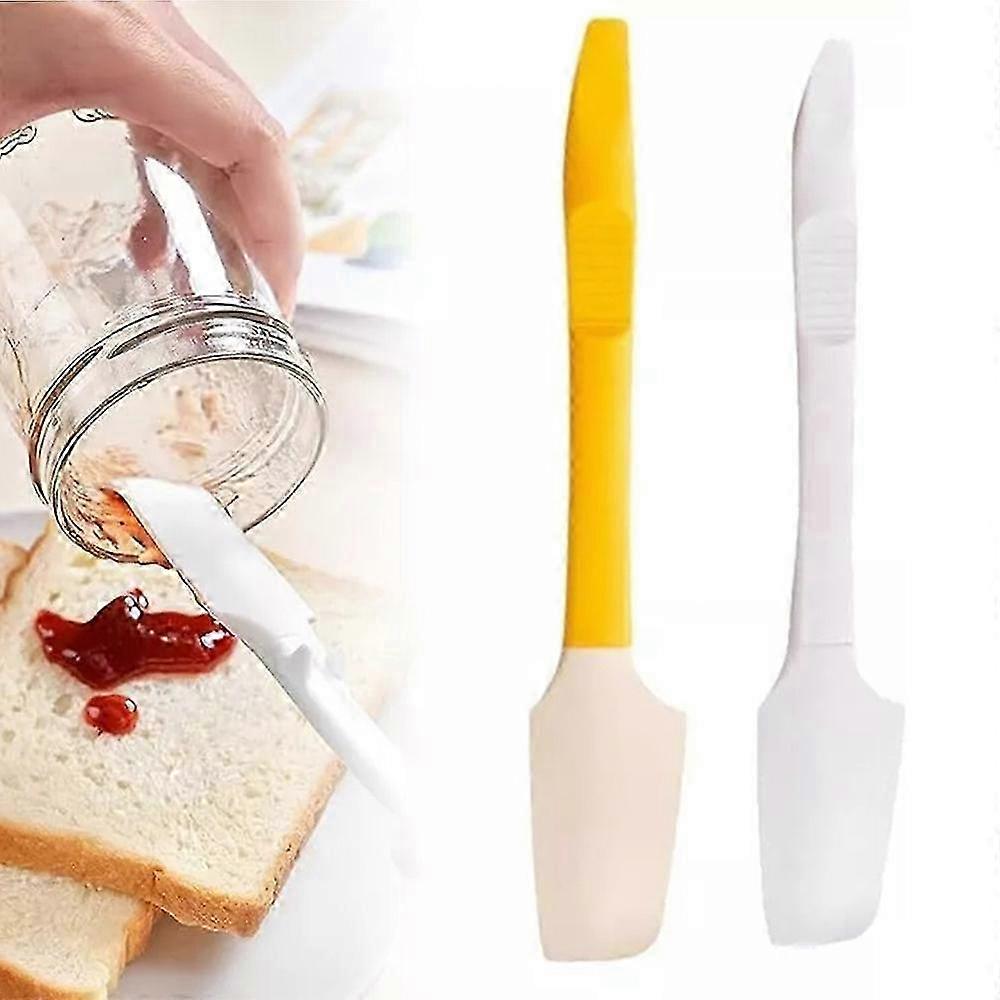 2 in 1 High Temperature Resistant Baking Scraper, Kitchen Mixing Spatula 25-26