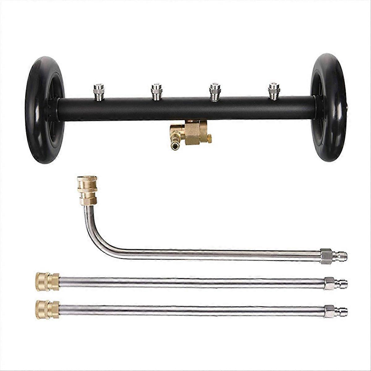 Undercarriage Cleaner 4000Psi 16 Inch Car Chassis Road Surface Multi-Function Cleaning Machine High 