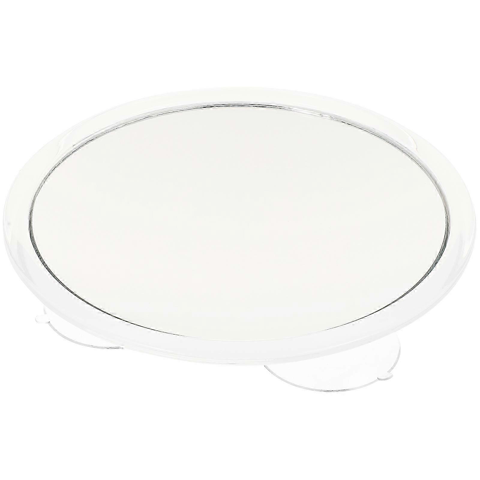 Bathroom Makeup Mirror Single Side Mirror with Suction Cups 3Pcs