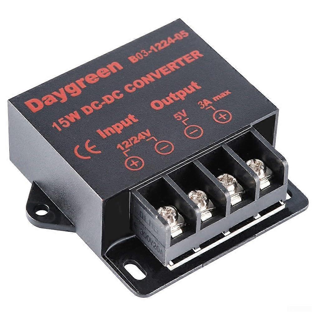 DC DC Buck Converter 12V35V to 5V 3A Step Down Voltage Regulator with Multiple Protections