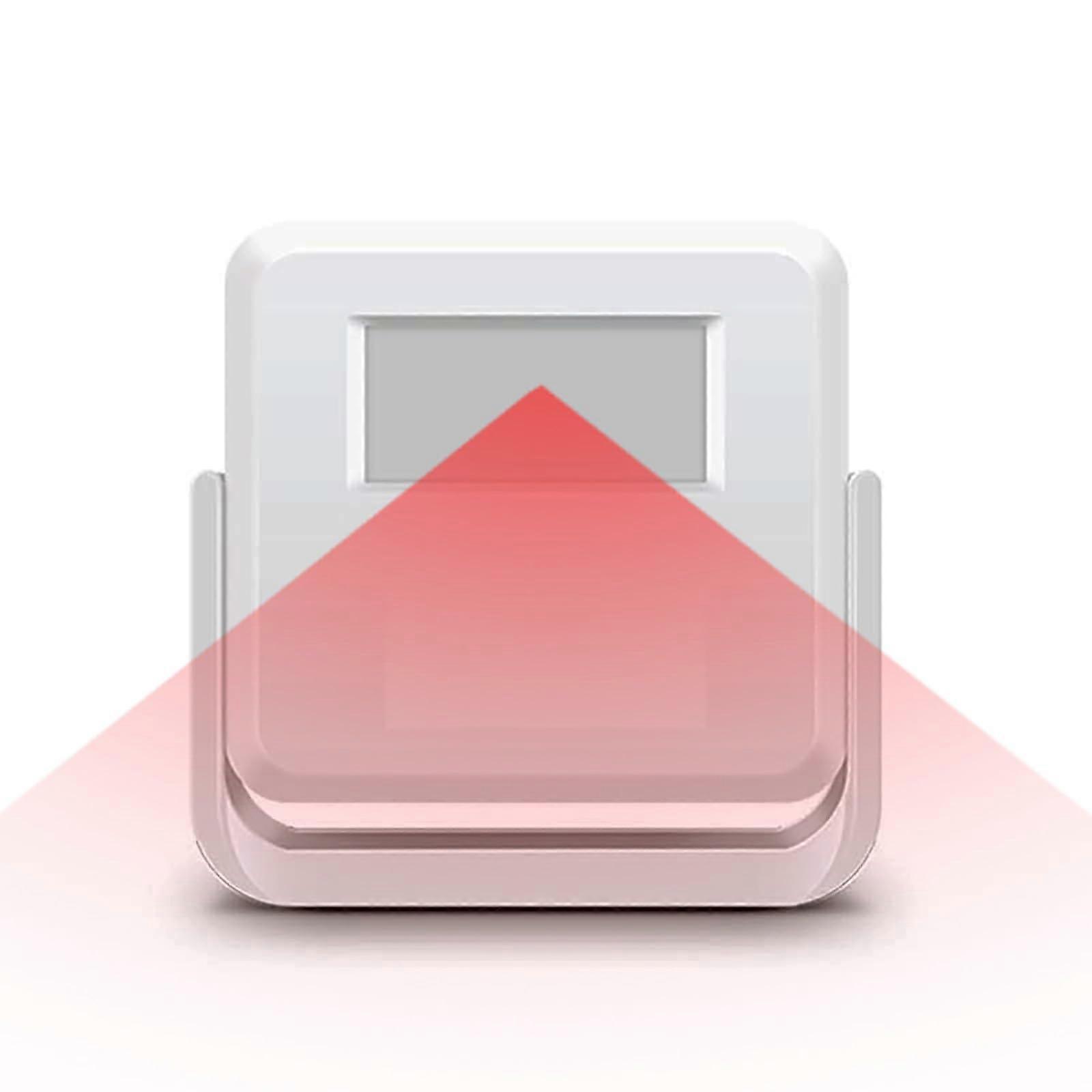 Motion Sensor Audio Player with PIR Detection, Custom MP3, Instant Playback for , Home, White