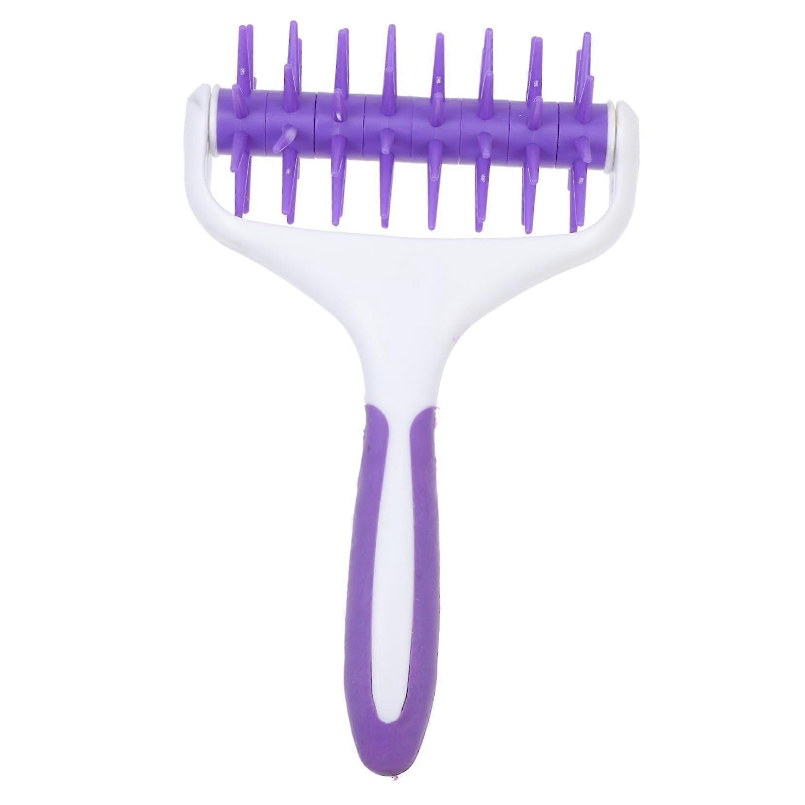 Pizza Dough Roller and Docker with Ergonomic Grip, Smooth Surface, Easy Clean Tool for Baking