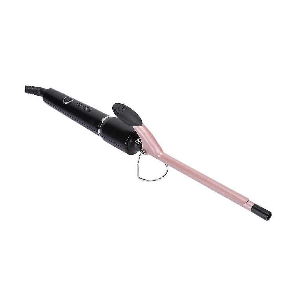 Ceramic Curling Iron with Negative Ions for Defined Curls, Fast Heating Pear Flower Cone Wand