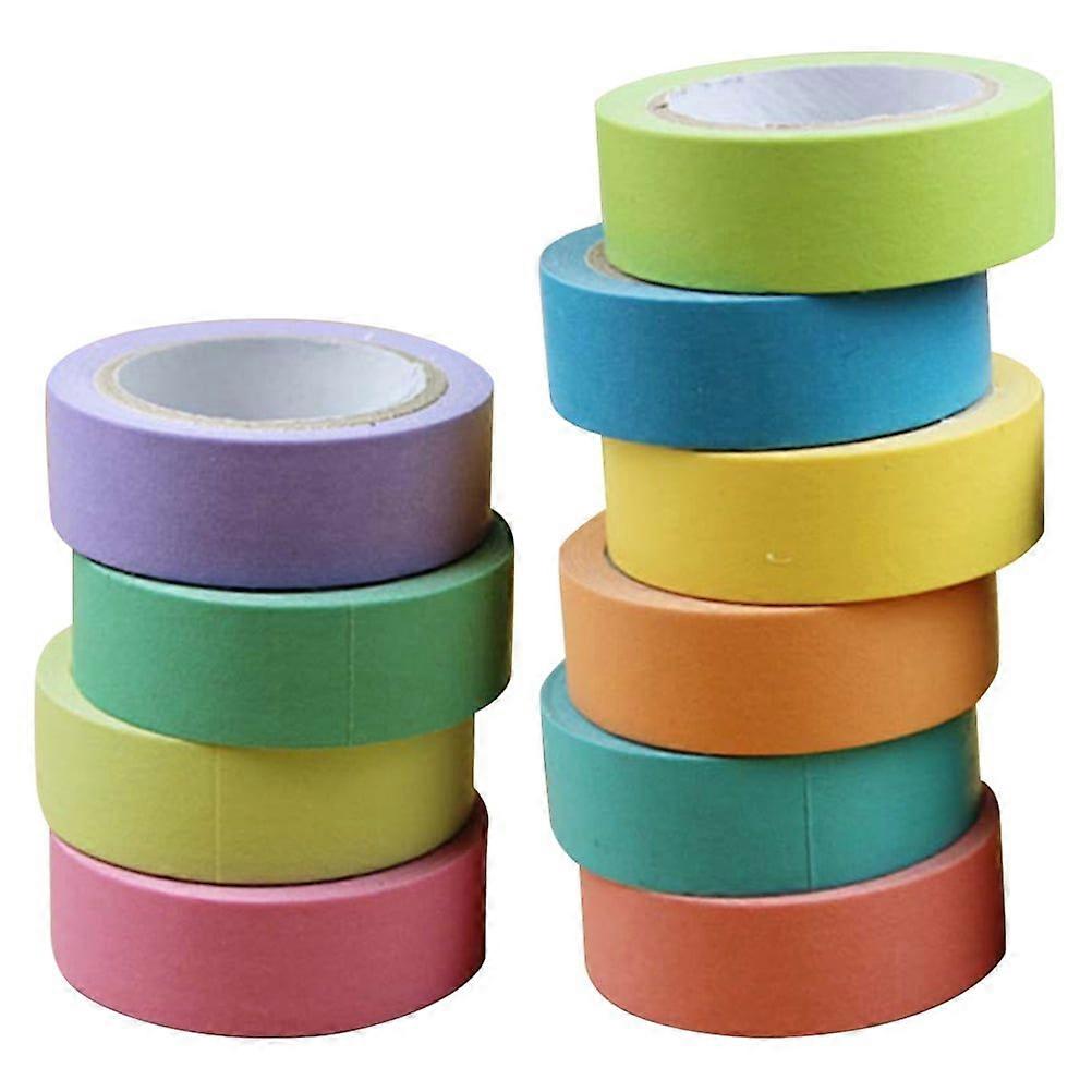10 Rolls Decorative Writable Craft Adhesive Tape